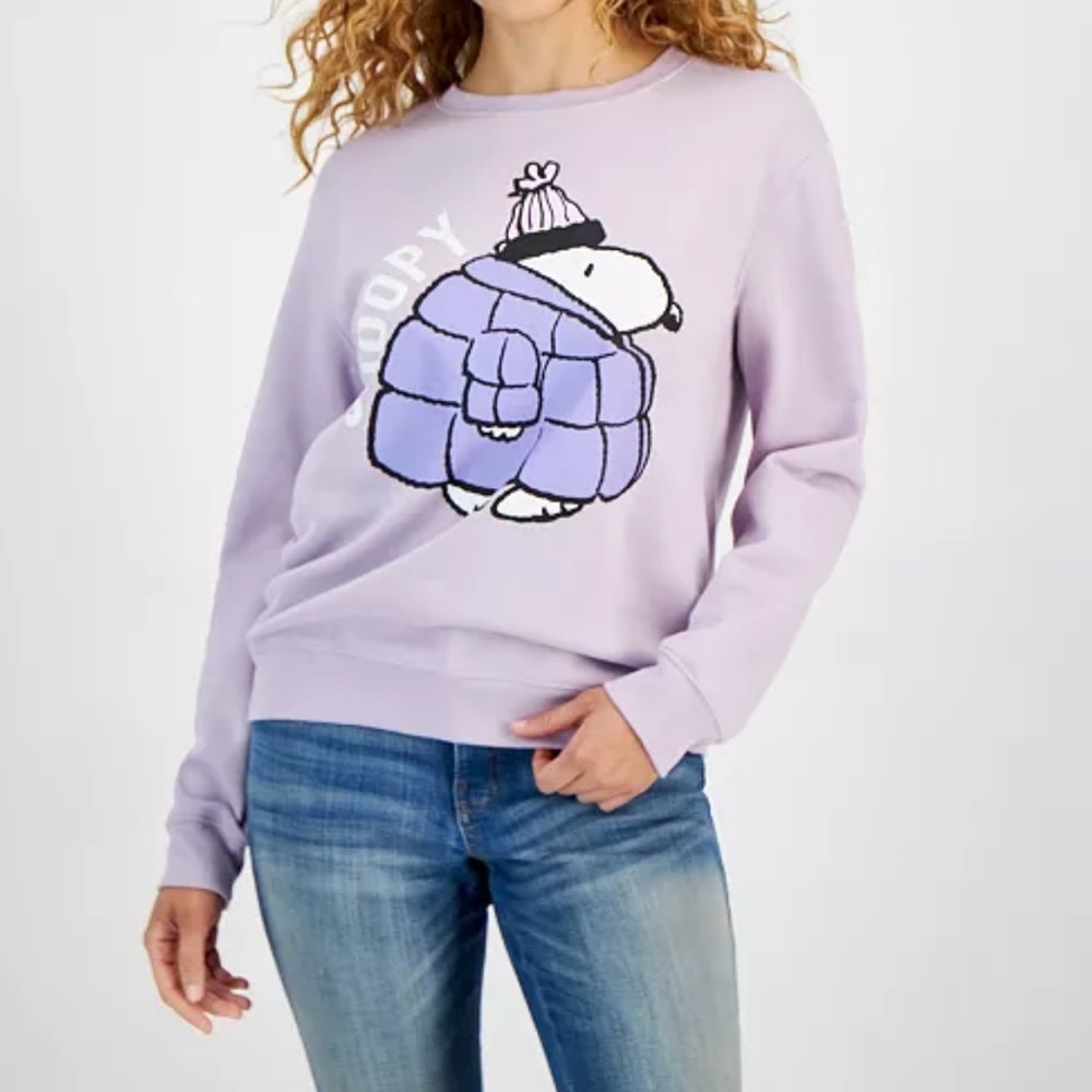 Love Tribe,Snoopy crewneck sweatshirt . Size L